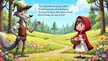 Little Red Riding Hood 🔴🦊🌲 | Bedtime Stories for Kids | English Fairy Tales | Read aloud