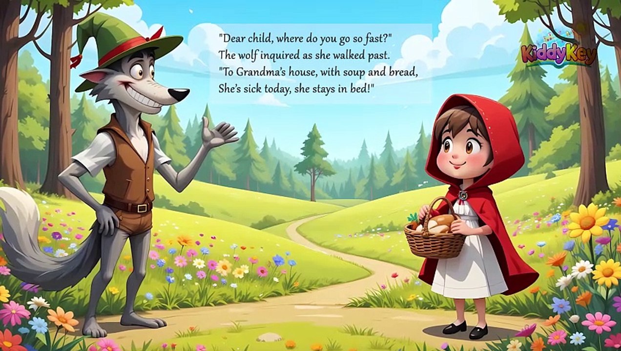 Little Red Riding Hood 🔴🦊🌲 | Bedtime Stories...