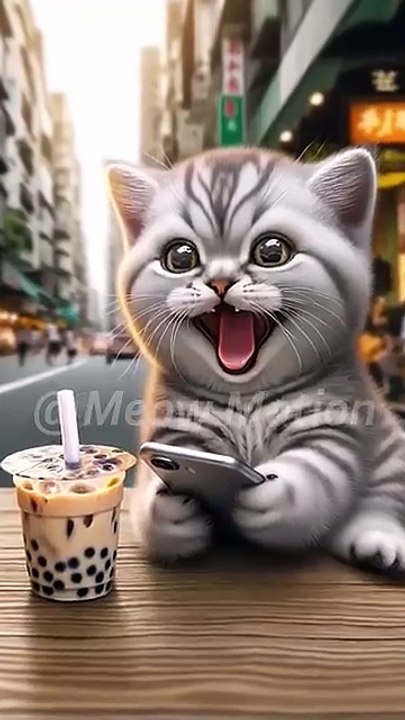 My phone can't die!⚡️#cat #cute #kitten #funny #catlover #kitty