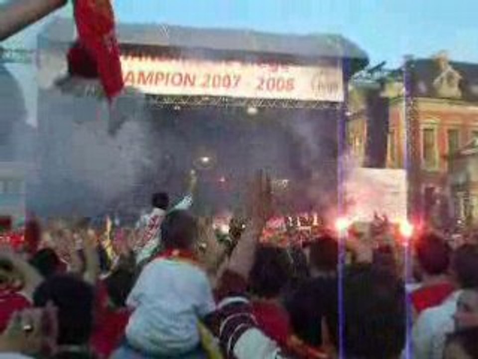 Standard de Liège parade (place st Lambert)