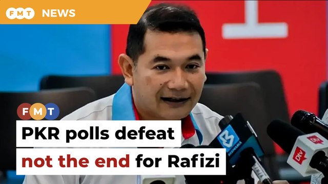 PKR polls defeat not end of the road for Rafizi, say analysts