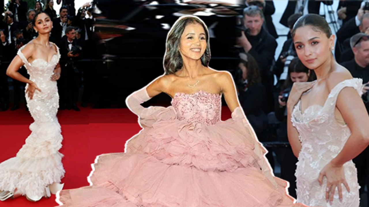 Cannes 2025: Alia Bhatt Floral Gown Red Carpet Debut Look Viral, Public Compared With Nancy Tyagi