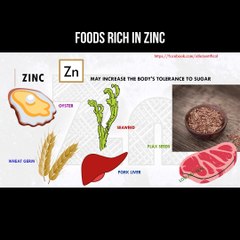 Foods rich in zinc
