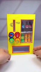 Make A Beverage Vending Machine To Make Your Children Happy #Handmade #Diy #Innovation #Claycraft