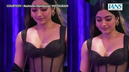 Rashmika Mandanna Enjoys First Rain, Shares Cute Moment with 'Photobombing' Flower