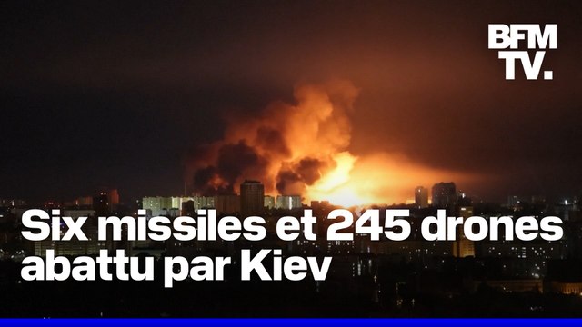 Guerre en Ukraine: au moins huit blessés à Kiev après une attaque de drones et de missiles russes