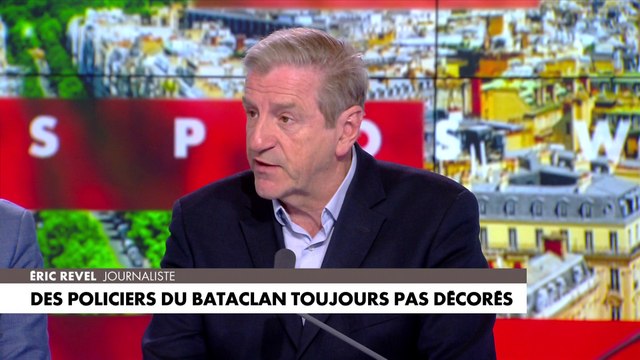 Eric Revel : «On est pas capable de décorer des gens qui risquent leur vie, le symbole est frappant»