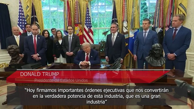 Trump aprueba un plan para potenciar la energía nuclear que reduce requisitos para licencias