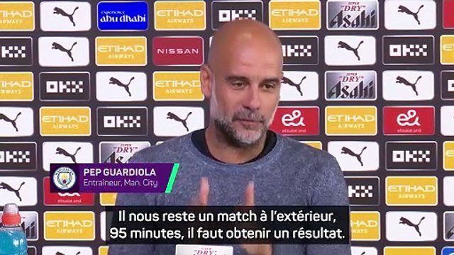 Guardiola confiant malgré la pression : Nous allons survivre, quoi qu’il arrive