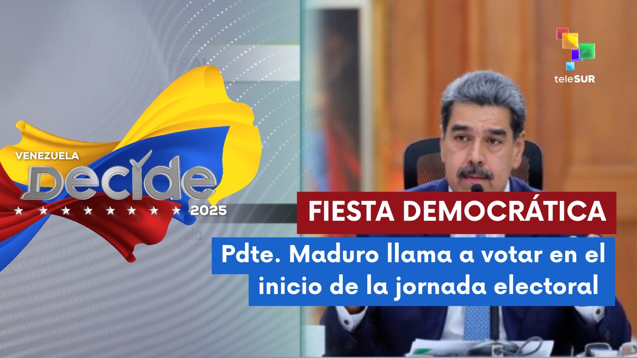 Pdte. Nicolás Maduro llama a votar en familia al pueblo venezolano