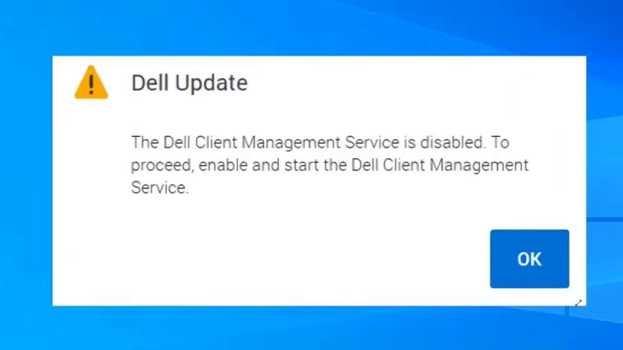 🔧 Fix “Dell Client Management Service is Disabled” in Dell Update | Works on Alienware Laptops & PCs