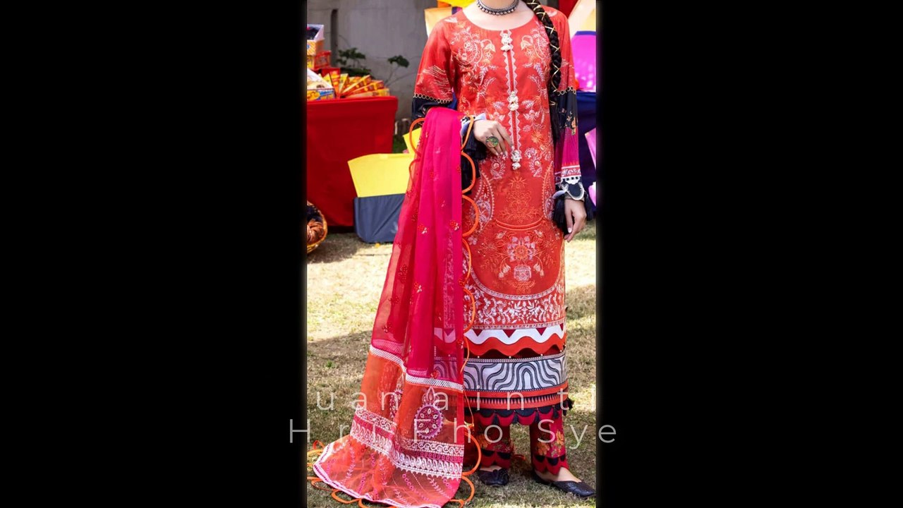 three piece suits design for ladies/printed dress designing ideas/full suit designing ideas 2025