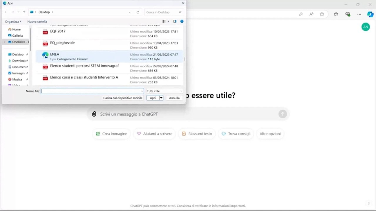 Funzioni dei chatbot con account