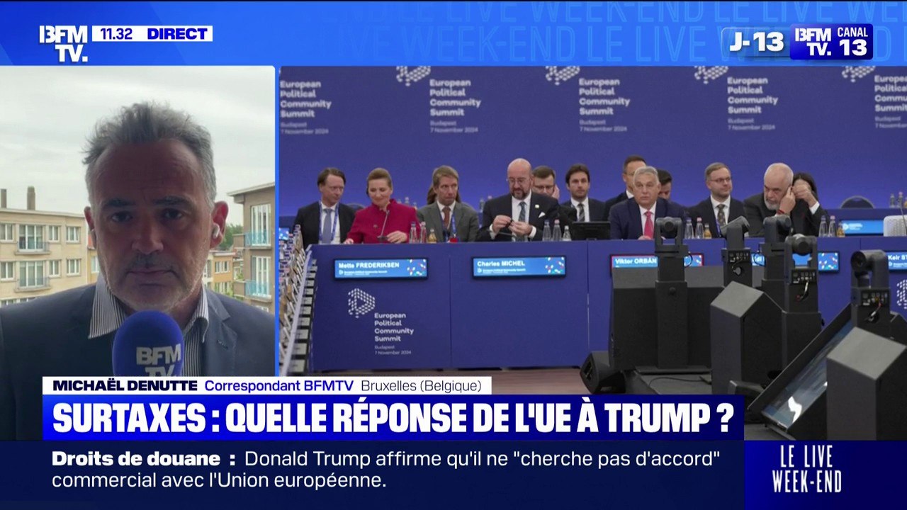 Augmentation des droits de douane américains sur les produits européens: l'UE se dit "prête à une réponse ferme mais reste ouverte au dialogue"