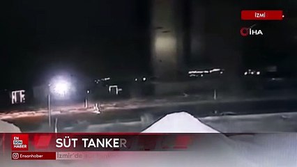 İzmir’de süt tankerinin çarptığı yaya hayatını kaybetti