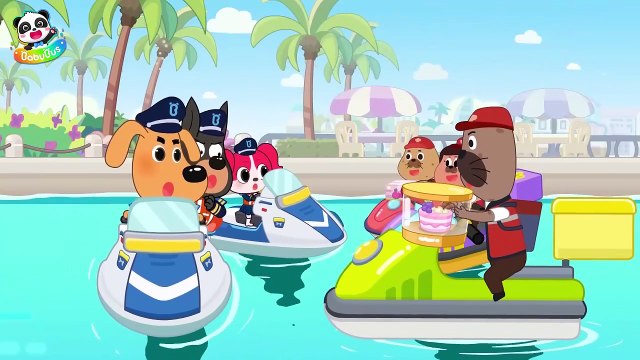 Sheriff Can_t Smell_ _ 🌊 WaterCity Mystery _ Funny Story _ Sheriff Labrador _ Kids Cartoon _ BabyBus(1080P_HD)