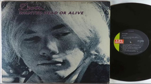 Warren Zevon — Wanted Dead Or Alive 1970 (USA, Psychedelic,Blues Rock)