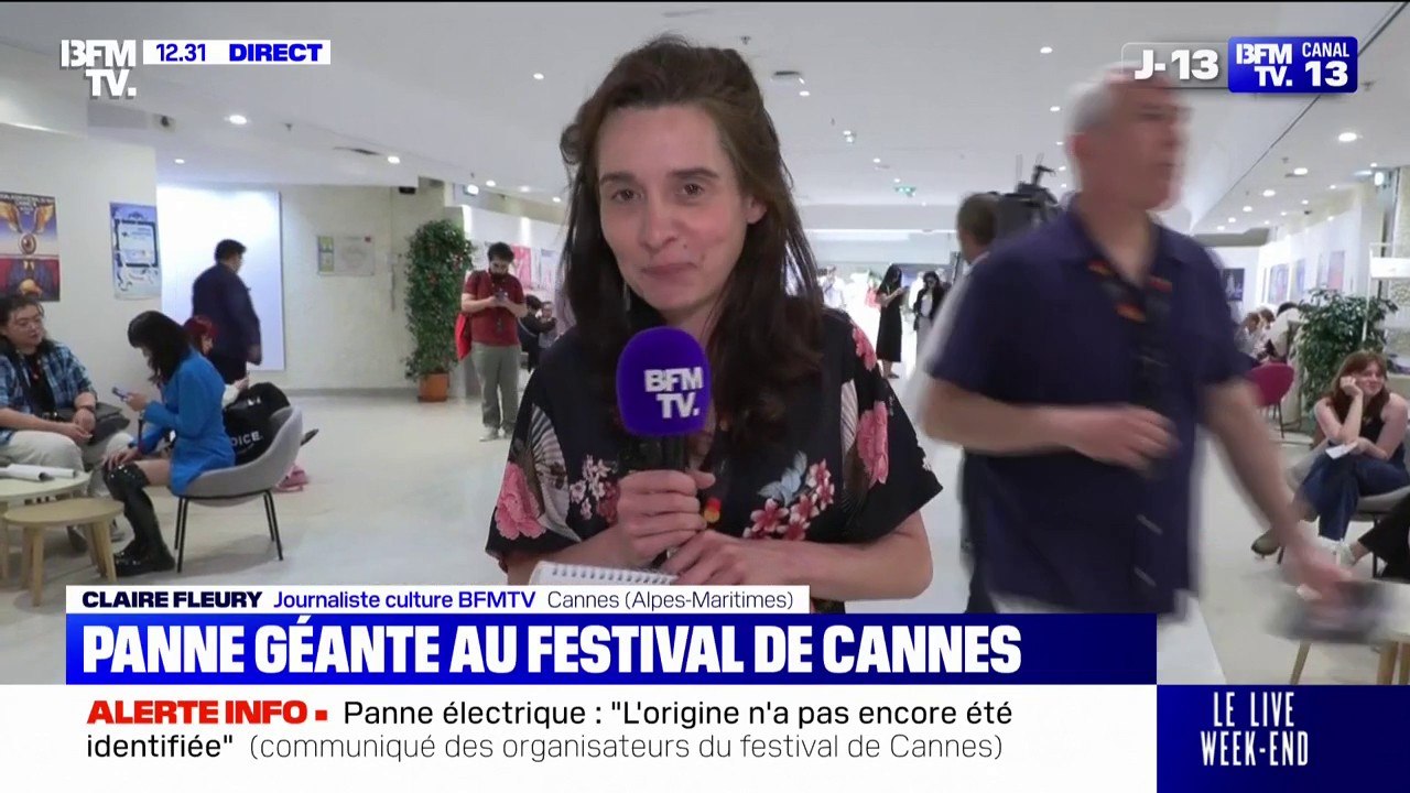 Trois groupes électrogènes à la rescousse du palais des festivals de Cannes après la panne géante qui touche l'ouest des Alpes-Maritimes