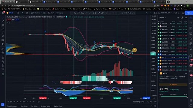 Крипто техничка анализа Напреден курс 23. Market cap, BTC доминација, Структура на портфолио по М.C.