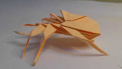 How to Make a Spider Origami | Easy and Creepy-Cool Paper Craft