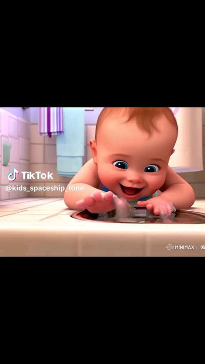 baby is having fun