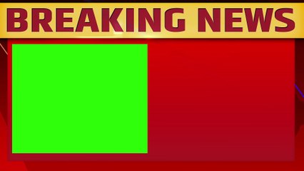 Breaking News Green Screen Frame || News Frame Green Screen || No Copyright