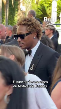 Future sur les marches du festival de Cannes