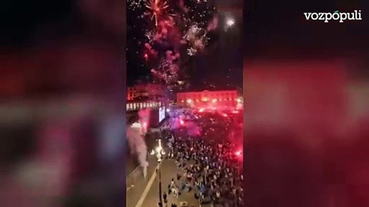 Locura total en Nápoles por el Scudetto