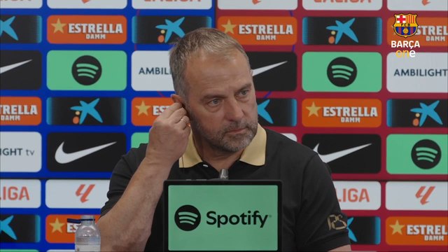 HANSI FLICK, rueda de prensa COMPLETA previa al ATHLETICO vs FC BARCELONA de LALIGA