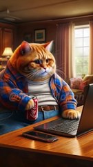 Repair or buy a new one_ #shorts #cat #catlover #cute #kitten #funny