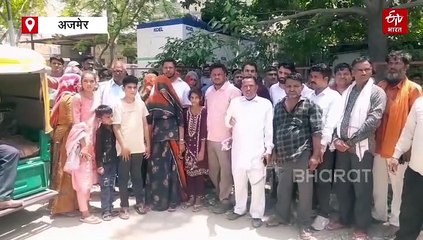 ट्रेलर चालक की संदिग्ध मौत पर बवाल, परिजनों का आरोप- पुलिस ने थाने में की मारपीट