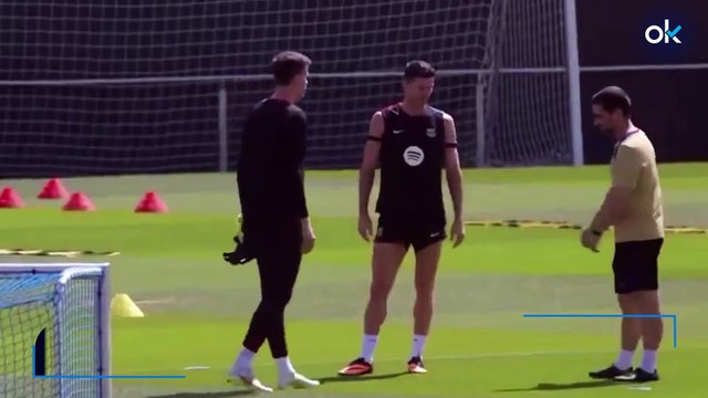 Una ‘pelea' a puñetazos entre Lewandowski y Szczesny deja boquiabiertos a todos en el último entrenamiento