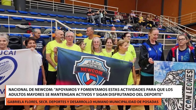 Nacional de Newcom Apoyamos y fomentamos estas actividades para que los adultos mayores se mantengan activos, participen y sigan disfrutando del deporte