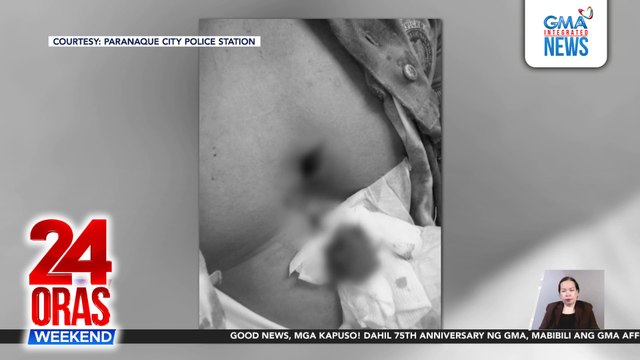 Pulis, sugatan matapos masaksak at mataga ng lalaking nag-amok; suspek, arestado | 24 Oras Weekend