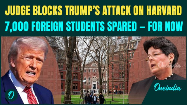 Harvard SLAMS Trump in Court After He Tries to Deport 7,000 Students — Judge Sides with University