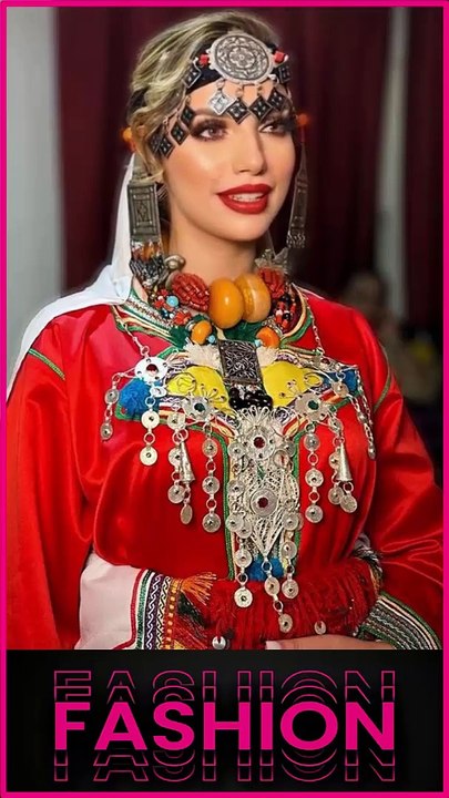 Amazigh Moroccan dress ♓ 💖💗🥰2💞♓  اللباس الامازيغي المغربي