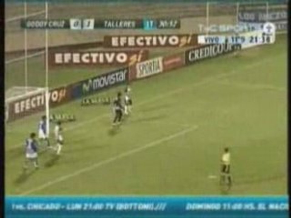 Fecha 33 - Godoy Cruz 2 - 1 Talleres