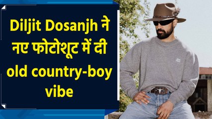 Diljit Dosanjh का नया फोटोशूट आया सामने, Rustic backdrop के साथ दी country-boy vibe