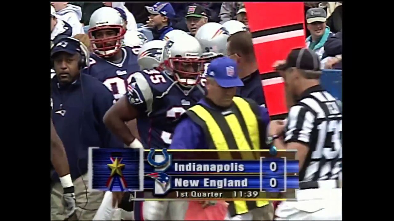 NFL 2001 Week 03 - Indianapolis Colts at New England Patriots