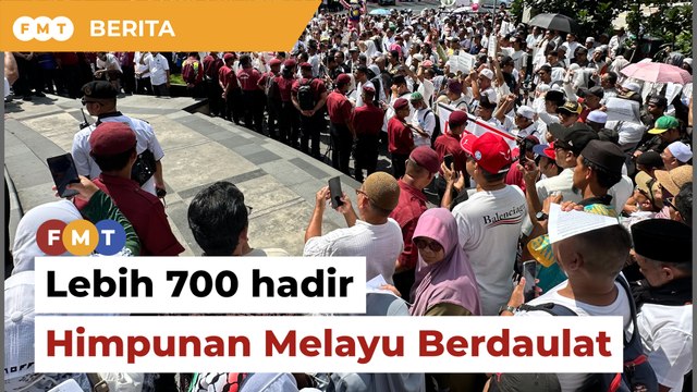 Lebih 700 sertai Himpunan Melayu Berdaulat