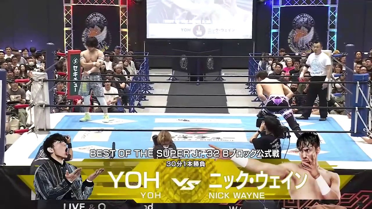 YOH vs. Nick Wayne - Best Of The Super Junior 3...