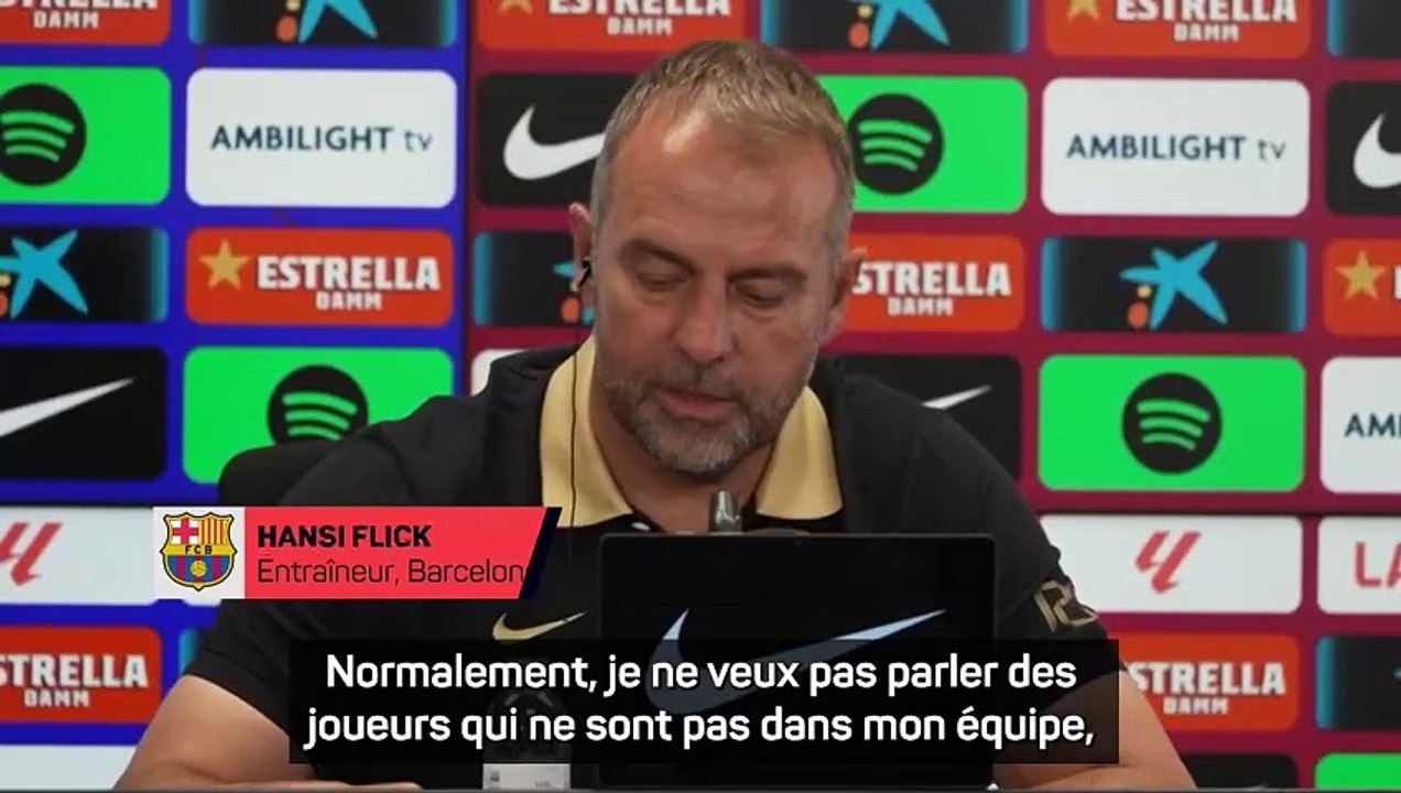 Hansi Flick évoque Rashford et Luis Díaz : "Ce sont des joueurs fantastiques"