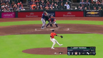 Gran jugada de José Altuve desde el LF