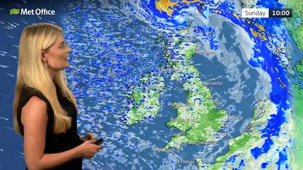 Met Office Saturday Evening weather forecast 24/05/25