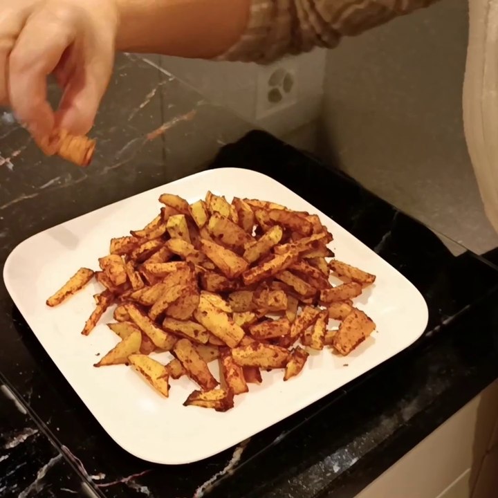 Kohlrabi-Pommes