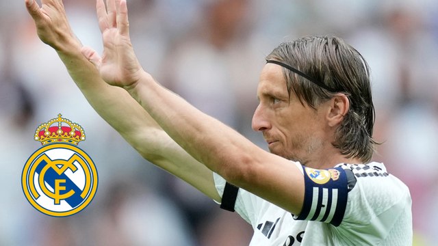 El Santiago Bernabéu se rinde ante Luka Modric tras su retiro del Real Madrid