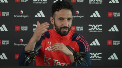 Ruben Amorim on Utd future and transfers ahead of Villa