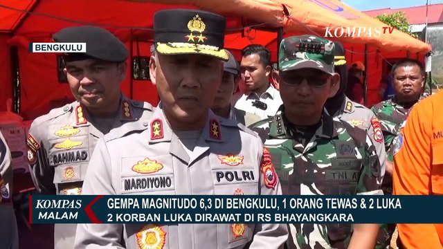 Gempa Magnitudo 6,3 Guncang Bengkulu, 1 Orang Meninggal & 2 Luka-Luka