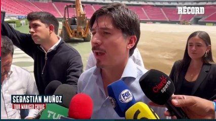 Sebastián Muñoz, Tour Manager del Club Chivas, habla de que la obra la terminarán a inicios del mes de julio.
