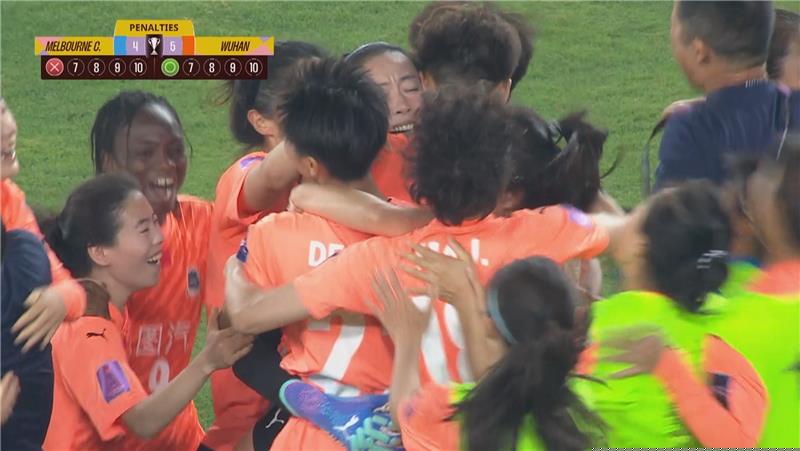 Wuhan Jiangda beat Melbourne City 5-4 on penalties